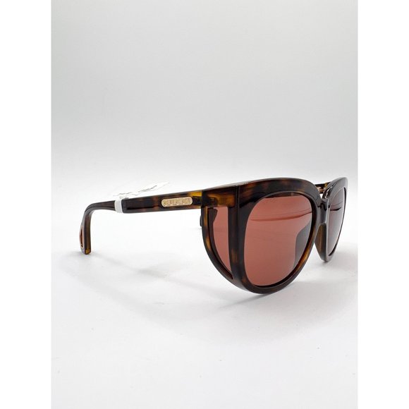 Gucci Ladies GG0468S 002 57 Cat Eye Sunglasses Brown Full-Rim Acetate - Picture 4 of 15